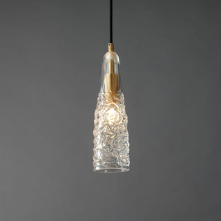 Lustra Suspension Abat-jour Transparent Cristal
