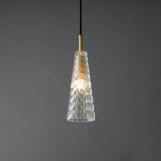 Lustra Suspension Abat-jour Transparent Cristal