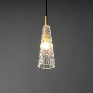Lustra Suspension Abat-jour Transparent Cristal
