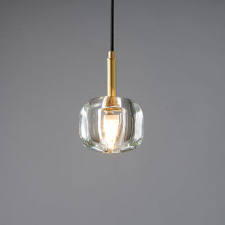 Lustra Suspension Abat-jour Transparent Cristal
