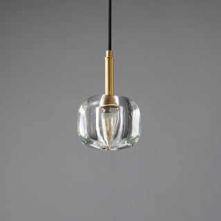 Lustra Suspension Abat-jour Transparent Cristal