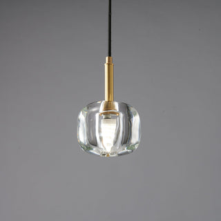 Lustra Suspension Abat-jour Transparent Cristal