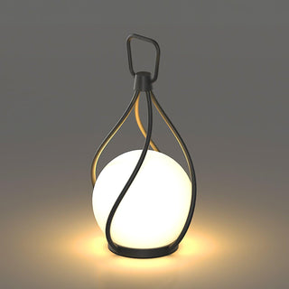 Emma Minimalist Glass Table Lamp-Neutral Decor