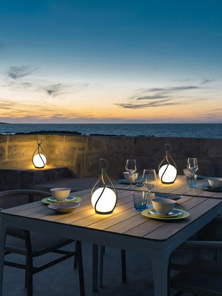 Emma Minimalist Glass Table Lamp-Neutral Decor
