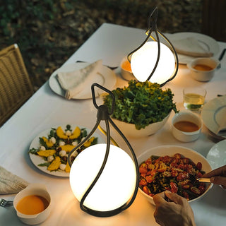 Emma Minimalist Glass Table Lamp-Neutral Decor