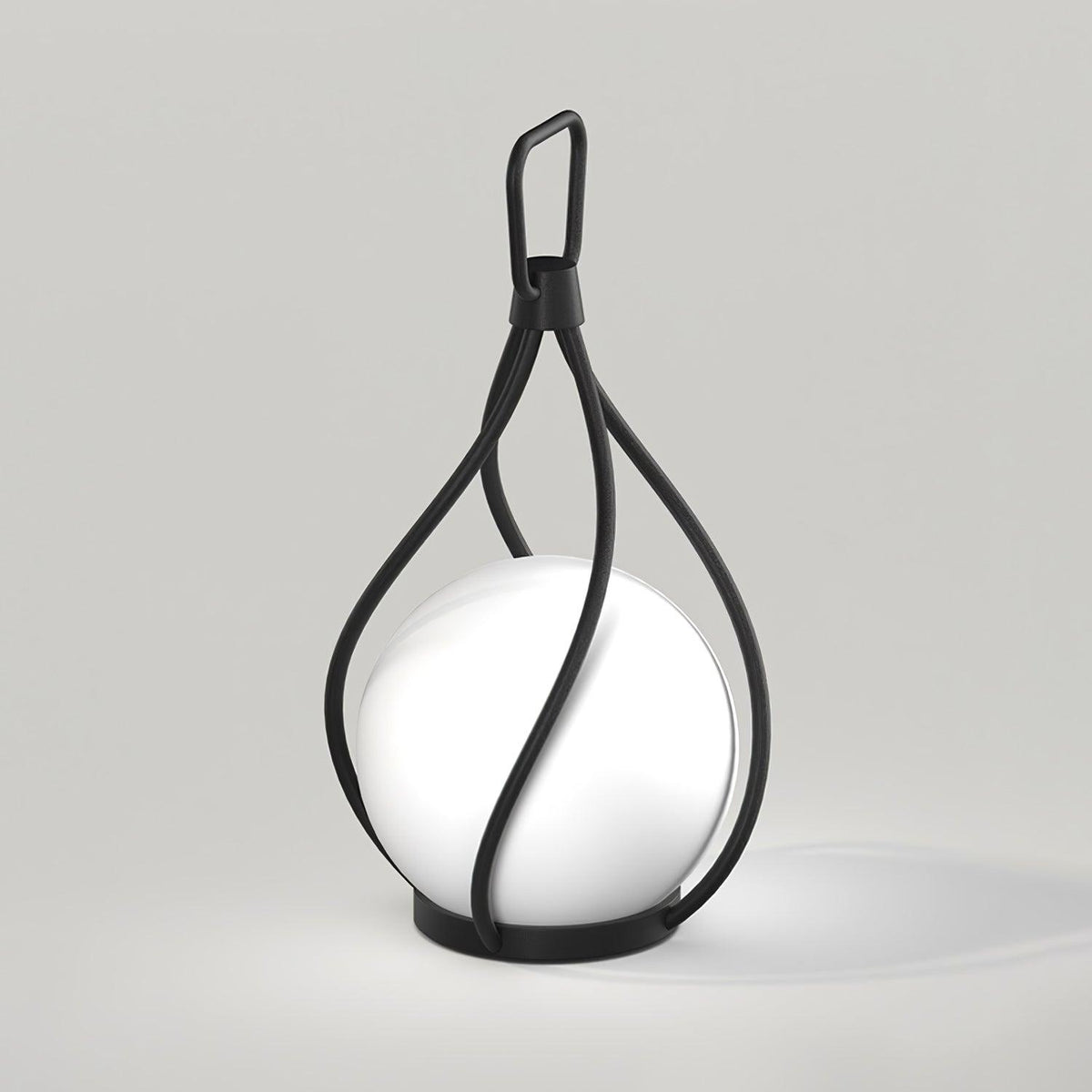 Emma Minimalist Glass Table Lamp-Neutral Decor