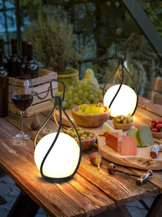 Emma Minimalist Glass Table Lamp-Neutral Decor