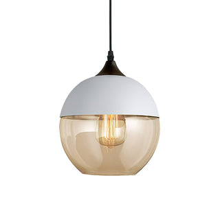 Aura Suspension Industrielle en Verre-Luire