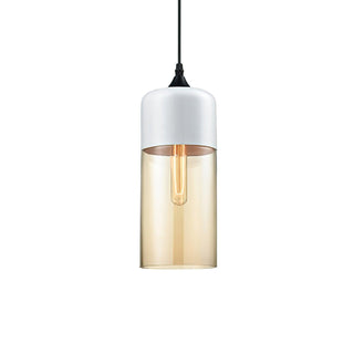 Aura Suspension Industrielle en Verre-Luire