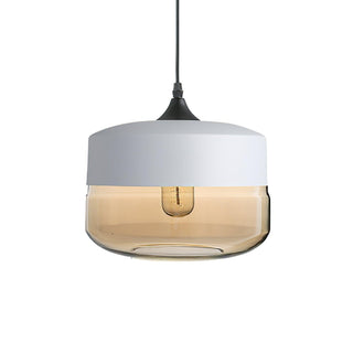 Aura Suspension Industrielle en Verre-Luire