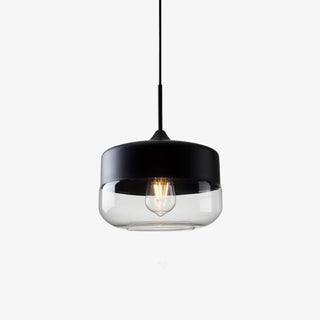 Aura Suspension Industrielle en Verre-Luire