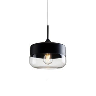 Aura Suspension Industrielle en Verre-Luire