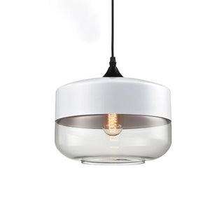 Aura Suspension Industrielle en Verre-Luire