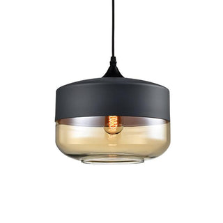Aura Suspension Industrielle en Verre-Luire