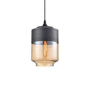 Aura Suspension Industrielle en Verre-Luire