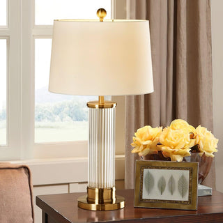 Leloz Lampe de Table en Tissu