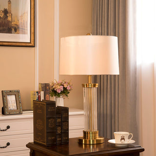 Leloz Lampe de Table en Tissu