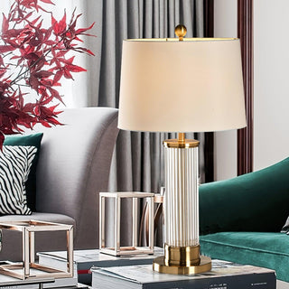 Leloz Lampe de Table en Tissu