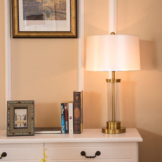 Leloz Lampe de Table en Tissu