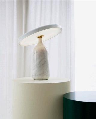 Astrian Lampe de Table Minimaliste en Marbre