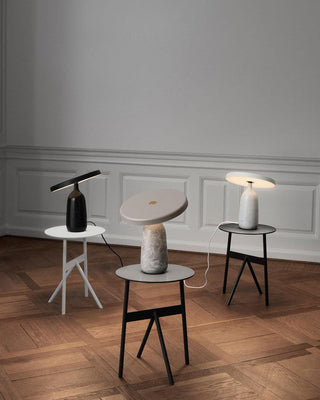 Astrian Lampe de Table Minimaliste en Marbre
