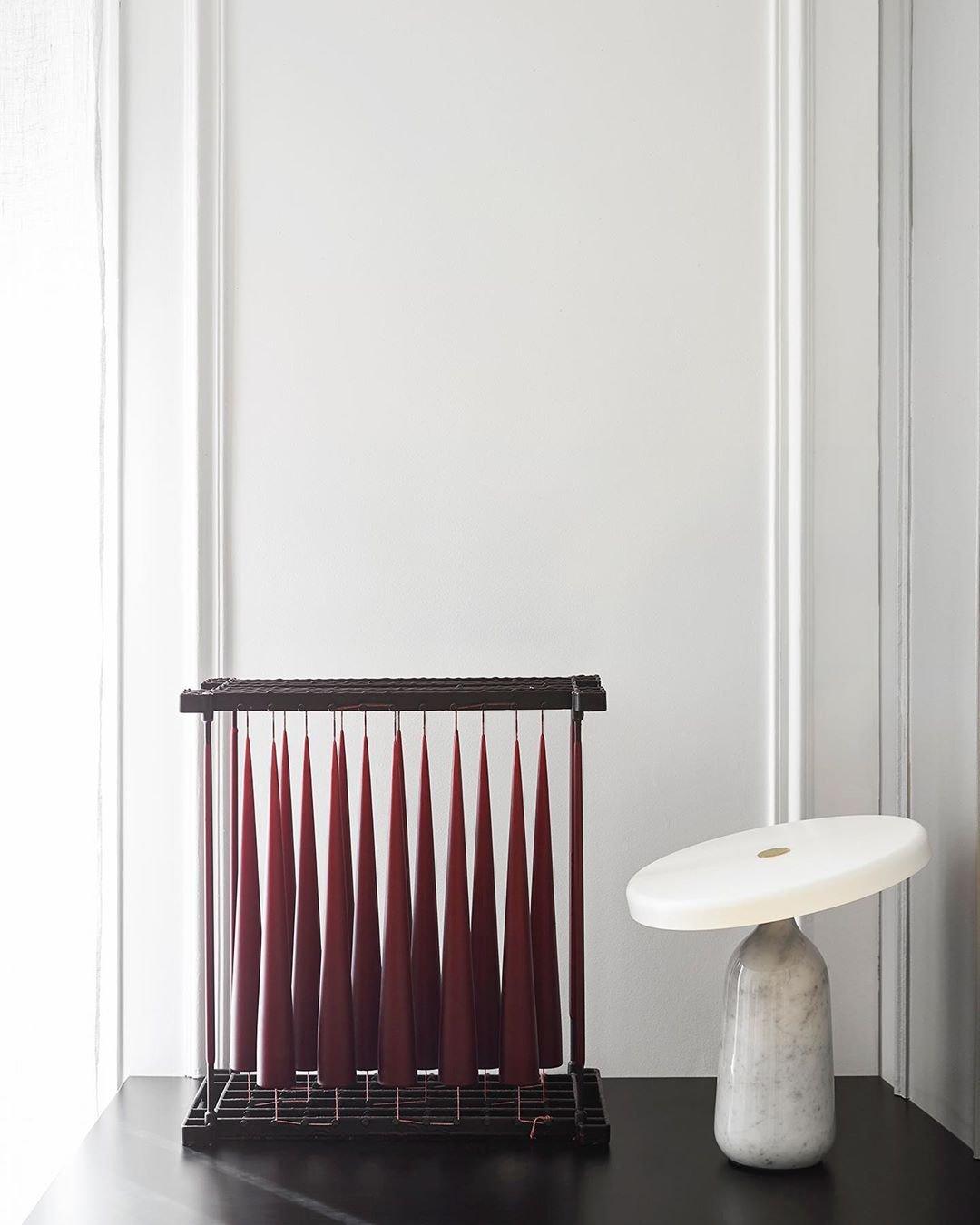 Astrian Lampe de Table Minimaliste en Marbre