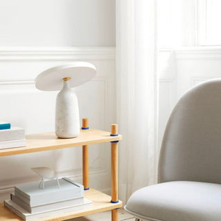 Astrian Lampe de Table Minimaliste en Marbre