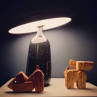 Astrian Lampe de Table Minimaliste en Marbre
