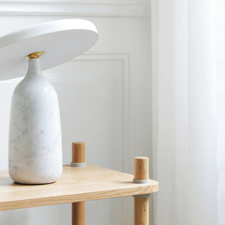 Astrian Lampe de Table Minimaliste en Marbre