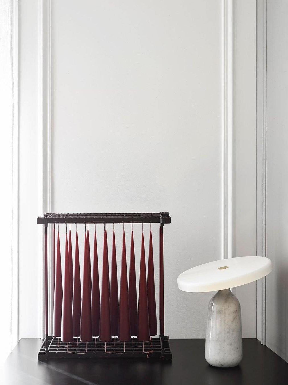 Astrian Lampe de Table Minimaliste en Marbre