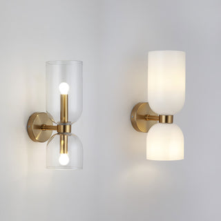 Lylaearis Nordic Art Plug-In Glass Wall Lamp-Luire