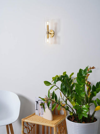 Lylaearis Nordic Art Plug-In Glass Wall Lamp-Luire