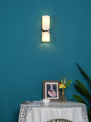 Lylaearis Nordic Art Plug-In Glass Wall Lamp-Luire