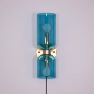 Lylaearis Nordic Art Plug-In Glass Wall Lamp-Luire