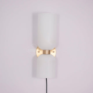 Lylaearis Nordic Art Plug-In Glass Wall Lamp-Luire