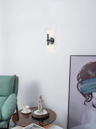 Lylaearis Nordic Art Plug-In Glass Wall Lamp-Luire