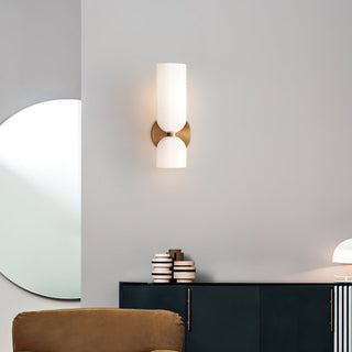 Chime Applique Murale Laiton Verre Moderne-Luire
