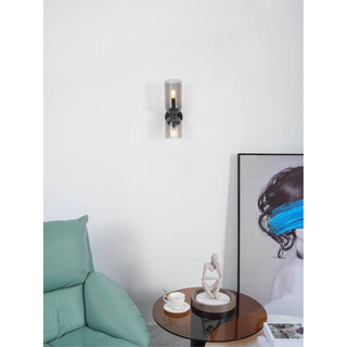 Chime Applique Murale Laiton Verre Moderne-Luire