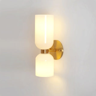 Lylaearis Nordic Art Plug-In Glass Wall Lamp-Luire