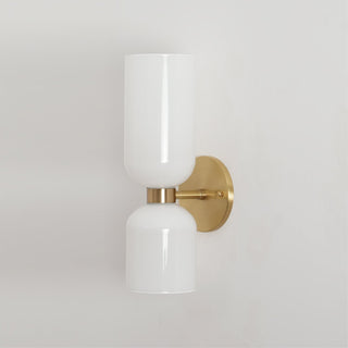 Lylaearis Nordic Art Plug-In Glass Wall Lamp-Luire