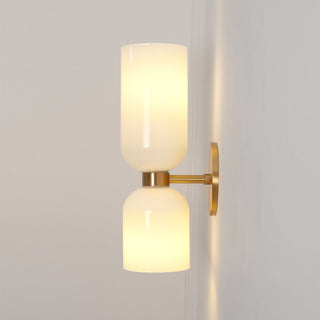Lylaearis Nordic Art Plug-In Glass Wall Lamp-Luire