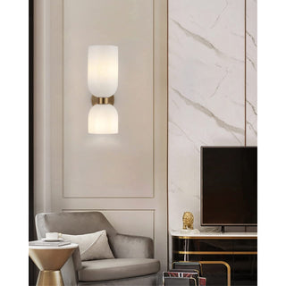 Chime Applique Murale Laiton Verre Moderne-Luire