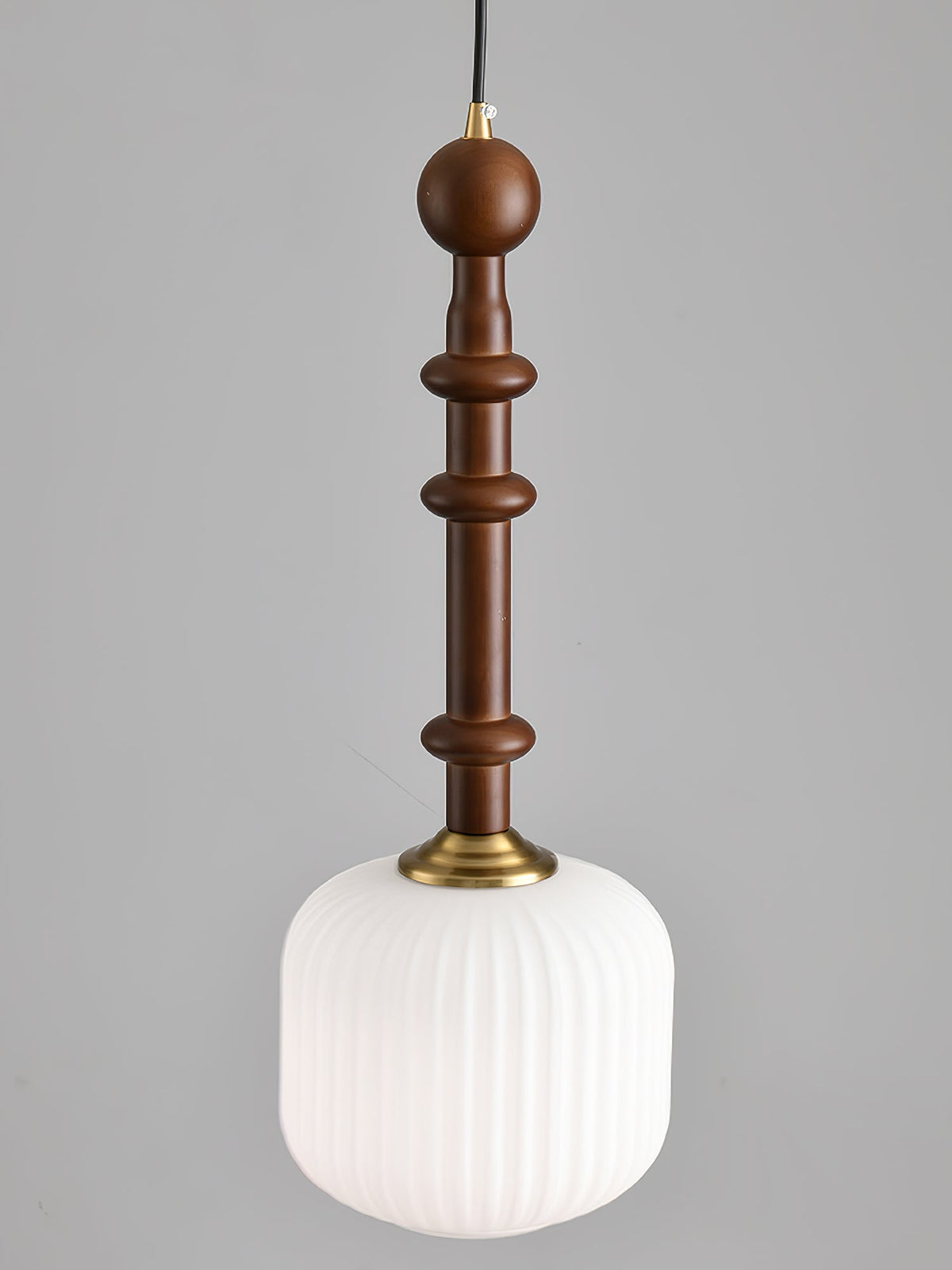 Hadrista Traditionnel Art Bois Verre Pendentif Lumière