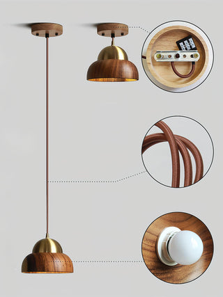 Bronze Suspension en Laiton Rustique