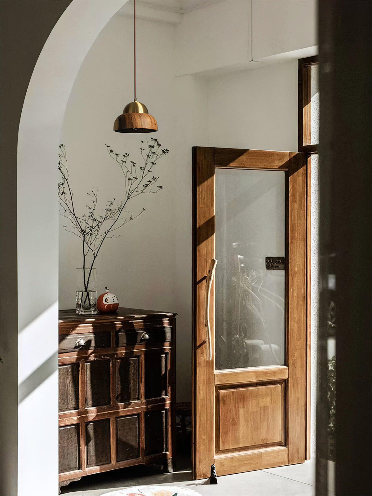 Bronze Suspension en Laiton Rustique