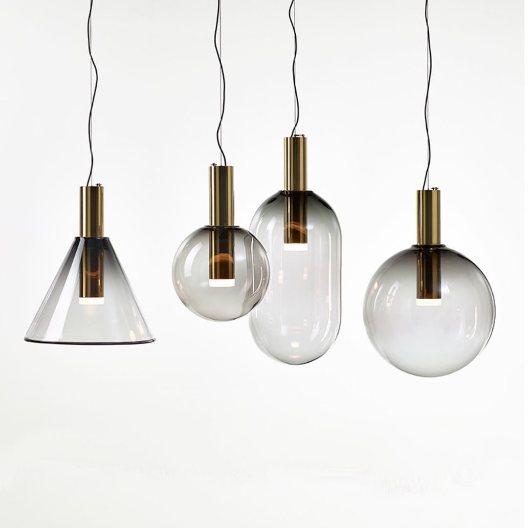 Aeris Suspension en Verre Minimaliste