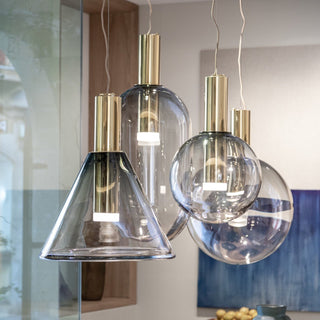 Aeris Suspension en Verre Minimaliste