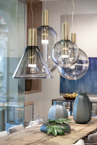 Aeris Suspension en Verre Minimaliste