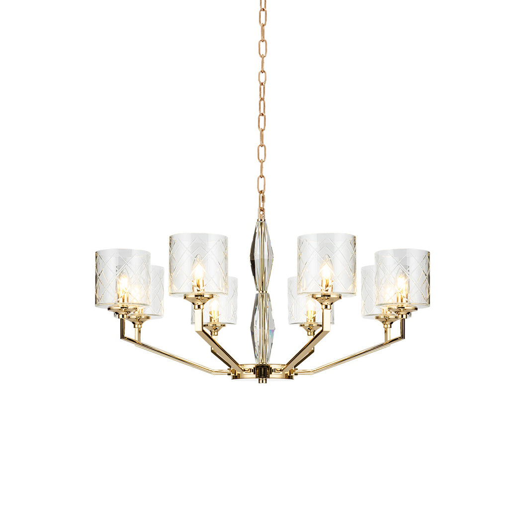 Dew Lustre Laiton Verre Luxe Postmoderne