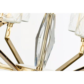 Dew Lustre Laiton Verre Luxe Postmoderne